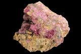 Fibrous Roselite Crystals on Matrix - Morocco #99397-1